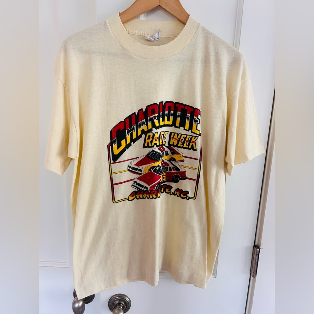 Women’s XL Charlotte Race Week Vintage T Shirt New Condition